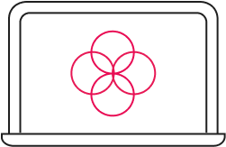 Laptop with OpenLoop Health logo